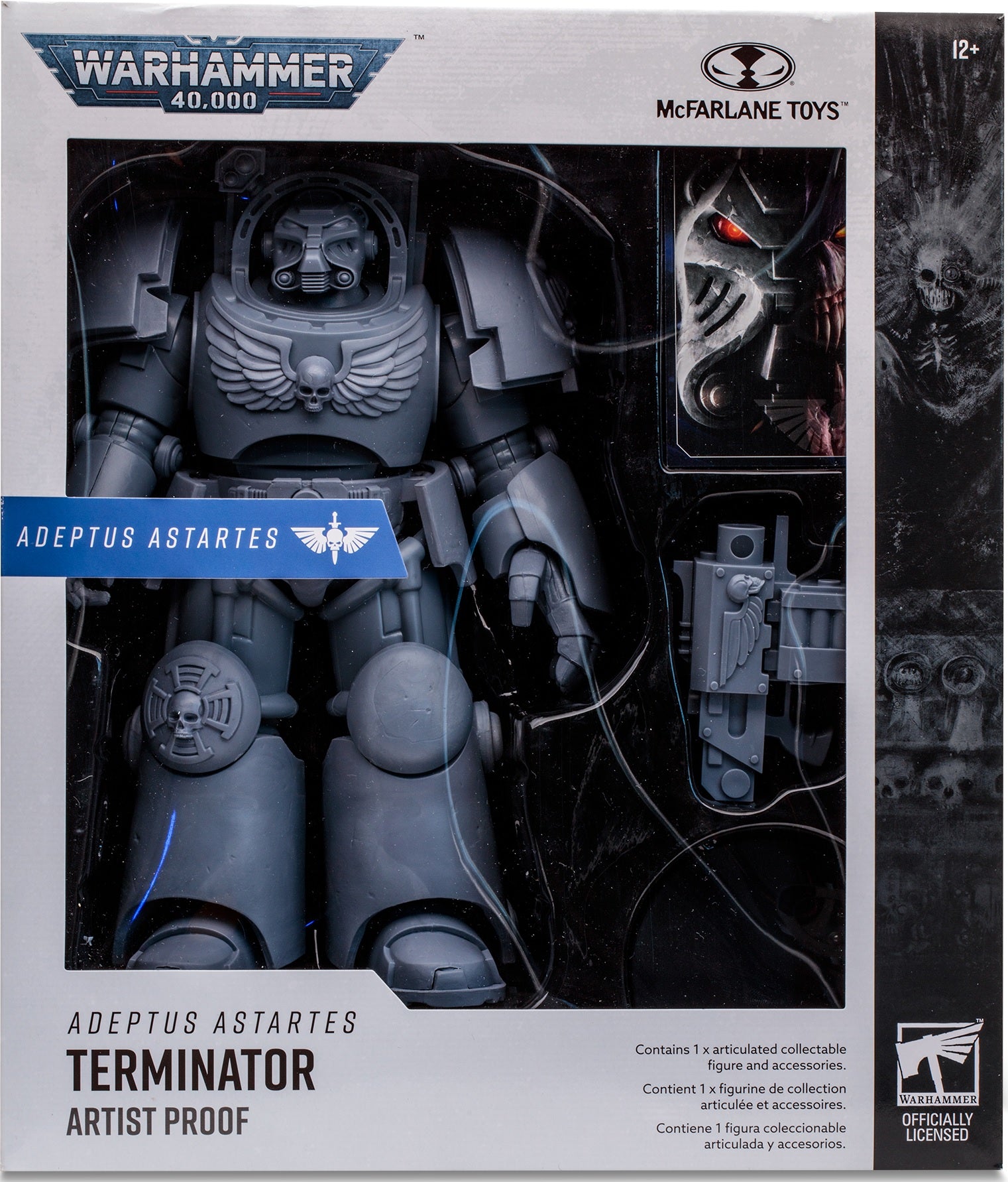 WARHAMMER 40K MEGAFIG - TERMINATOR -ARTIST PROOF  Red Claw Gaming    | Red Claw Gaming