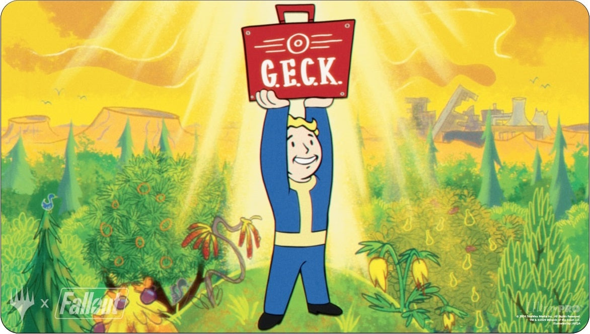 Fallout® Crucible of Worlds Standard Gaming Playmat for Magic: The Gathering Playmats Ultra Pro    | Red Claw Gaming