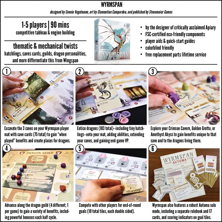 WYRMSPAN Board Games Stonemaier Games    | Red Claw Gaming