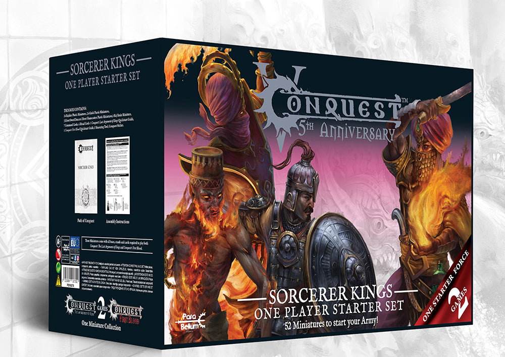 CONQUEST: SORCERER KINGS SUPERCHARGED STARTER Miniatures Universal DIstribution    | Red Claw Gaming