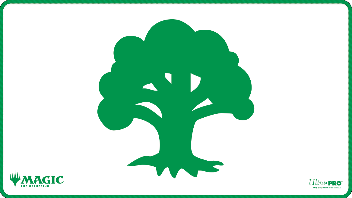 UP PLAYMAT MTG MANA 8 FOREST STITCHED  Ultra Pro    | Red Claw Gaming