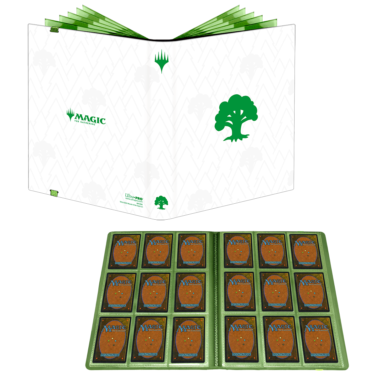 UP BINDER PRO 9PKT MTG MANA 8 FOREST  Ultra Pro    | Red Claw Gaming