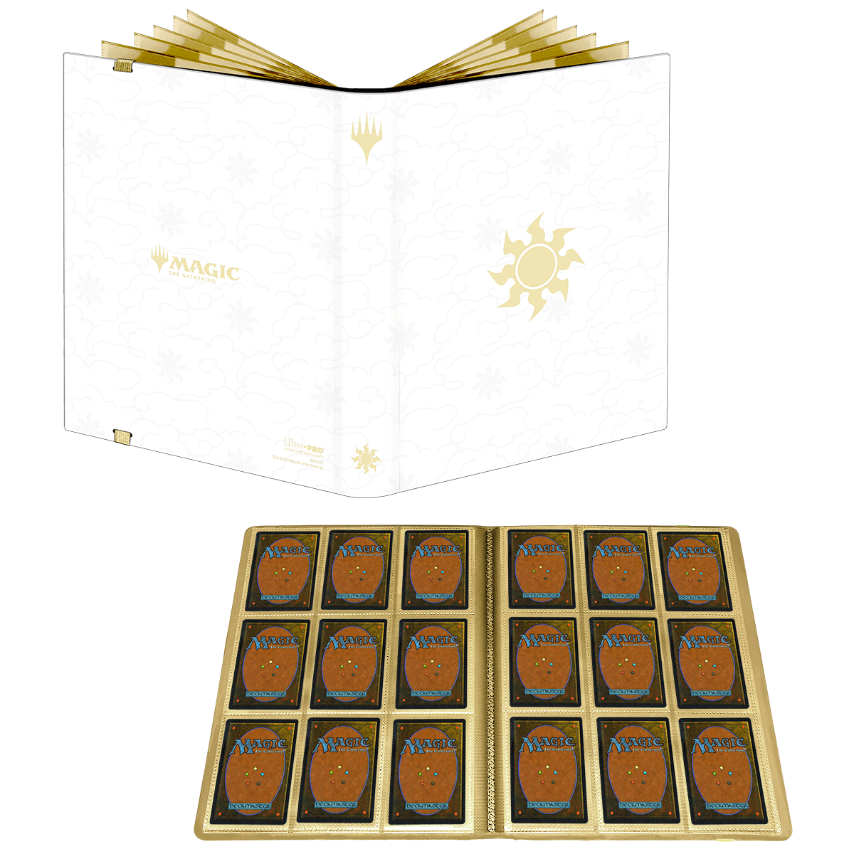 UP BINDER PRO 9PKT MTG MANA 8 PLAINS  Ultra Pro    | Red Claw Gaming