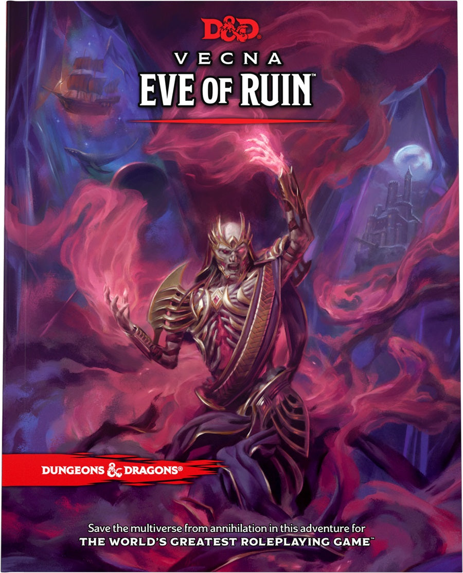 D&D RPG VECNA EVE OF RUIN HC D&D Book Wizards of the Coast    | Red Claw Gaming