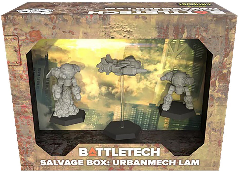 BATTLETECH: SALVAGE BOX URBAN MECH LAM Battletech Catalyst    | Red Claw Gaming