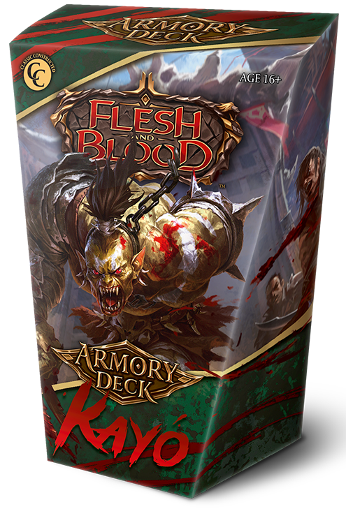 FLESH AND BLOOD ARMORY DECK KAYO Flesh and Blood Red Claw Gaming    | Red Claw Gaming