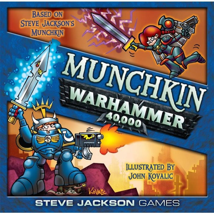 MUNCHKIN WARHAMMER 40K Board Game Steve Jackson    | Red Claw Gaming