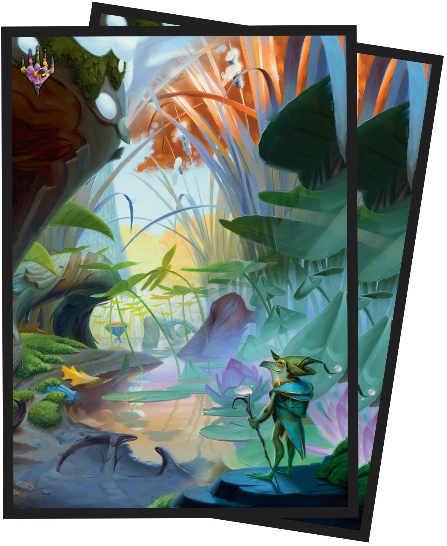 Bloomburrow Season Lands: Island (Summer) Deck Protector Sleeves (100ct) for Magic: The Gathering  Ultra Pro    | Red Claw Gaming