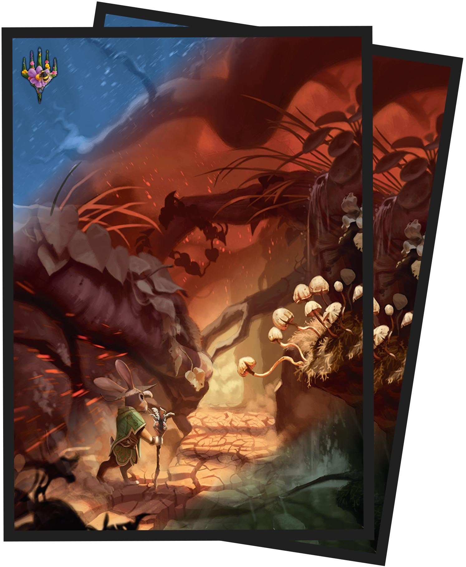 Bloomburrow Season Lands: Forest (Summer) 100ct Deck Protector® Sleeves for Magic: The Gathering  Ultra Pro    | Red Claw Gaming