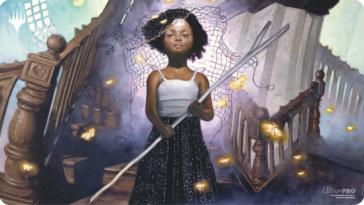 Duskmourn Aminatou, Veil Piercer (Commander) Standard Gaming Playmat for Magic: The Gathering Playmats Ultra Pro    | Red Claw Gaming