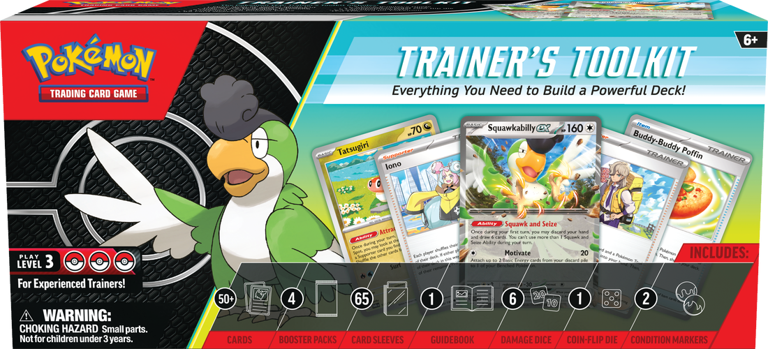 POKEMON TRAINER'S TOOLKIT 2024 Pokemon Nintendo    | Red Claw Gaming