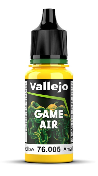 GAME AIR 005-18ML. MOON YELLOW Vallejo Game Color Vallejo    | Red Claw Gaming
