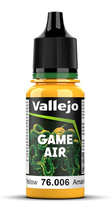 GAME AIR 006-18ML. SUN YELLOW Vallejo Game Color Vallejo    | Red Claw Gaming