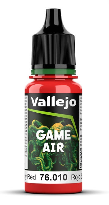 GAME AIR 004-18ML. BLOODY RED Vallejo Game Color Vallejo    | Red Claw Gaming