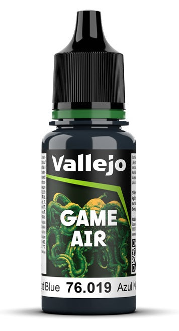 GAME AIR 019-18ML. NIGHT BLUE Vallejo Game Color Vallejo    | Red Claw Gaming