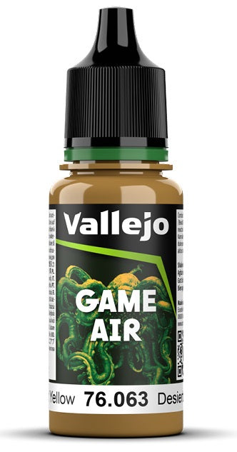 GAME AIR 063-18ML. DESERT YELLOW Vallejo Game Color Vallejo    | Red Claw Gaming