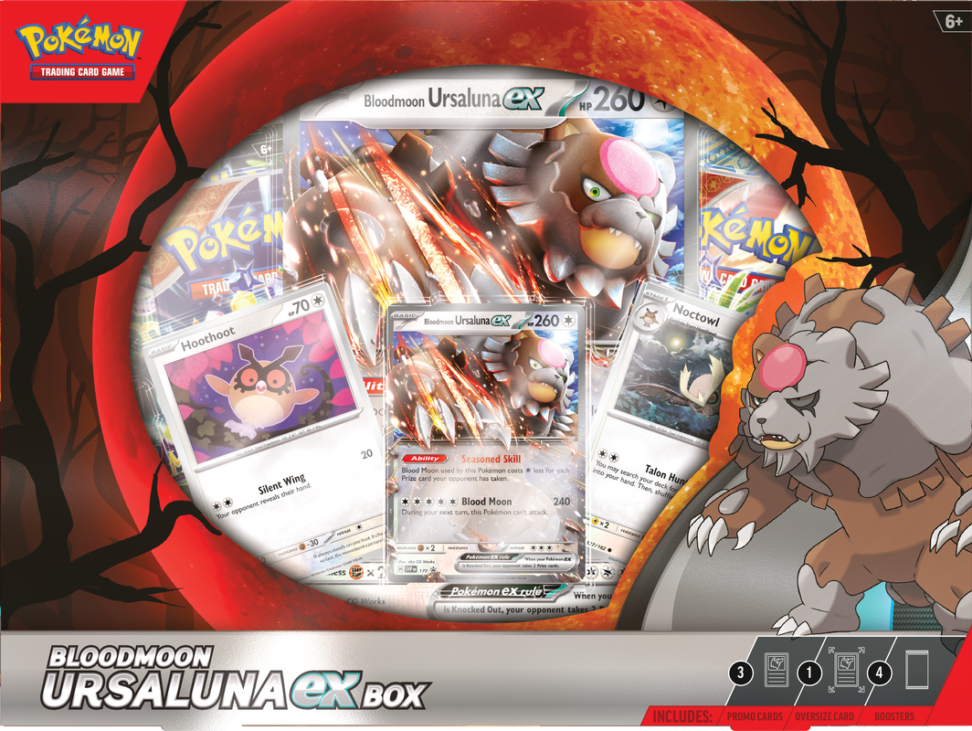 POKEMON BLOODMOON URSALUNA EX BOX Pokemon Nintendo    | Red Claw Gaming