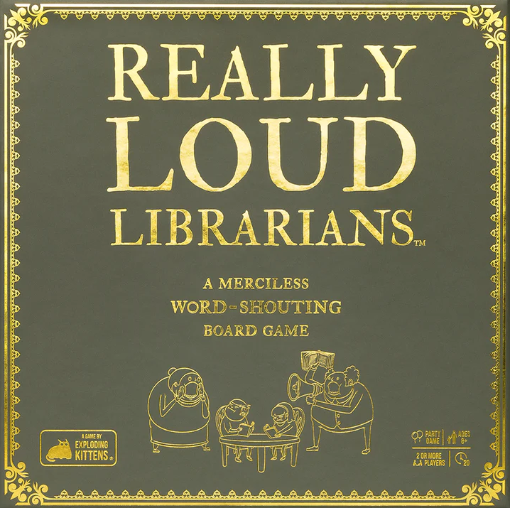 REALLY LOUD LIBRARIANS Board Game Exploding Kittens | Red Claw Gaming