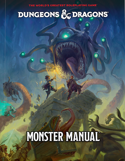 Dungeons & Dragons Monster Manual D&D Book Wizards of the Coast | Red Claw Gaming
