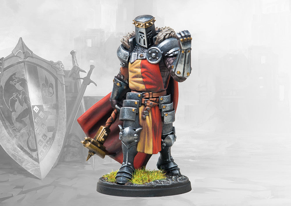 CONQUEST: HUNDRED KINGDOMS CRUSADING NOBLE LORD Miniatures Universal DIstribution | Red Claw Gaming