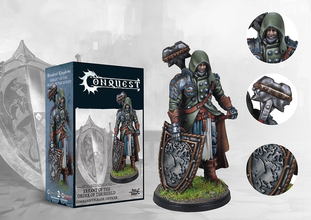 CONQUEST: HUNDRED KINGDOMS ERRANT OF THE ORDER OF THE SHIELD Miniatures Universal DIstribution | Red Claw Gaming