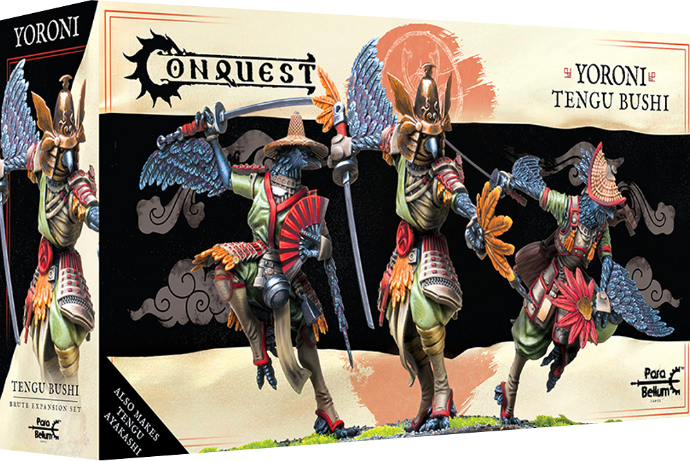CONQUEST: YORONI TENGU BUSHI Miniatures Universal DIstribution | Red Claw Gaming