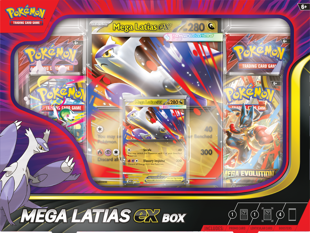 POKEMON MEGA LATIAS EX BOX Pokemon Pokemon | Red Claw Gaming