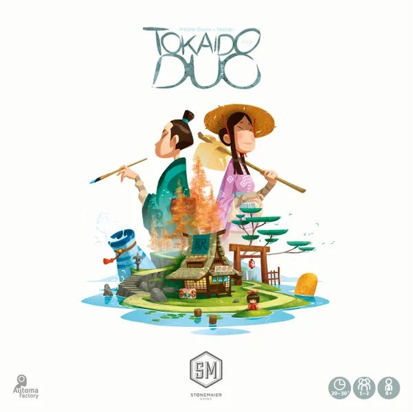 TOKAIDO DUO Board Games Stonemaier Games | Red Claw Gaming
