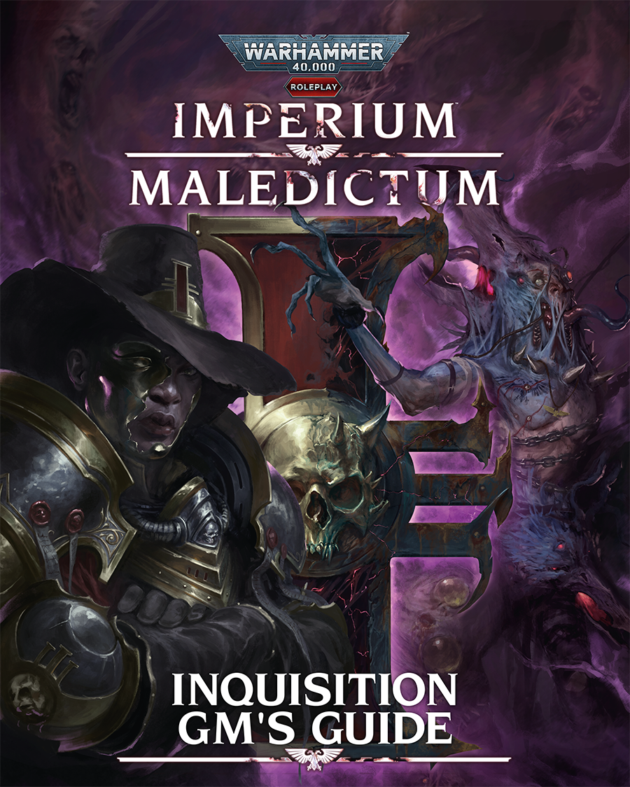 WARHAMMER 40K IMPERIUM MALEDICTUM INQUISITION GAMER'S GUIDE Role Playing Cubicle Seven | Red Claw Gaming