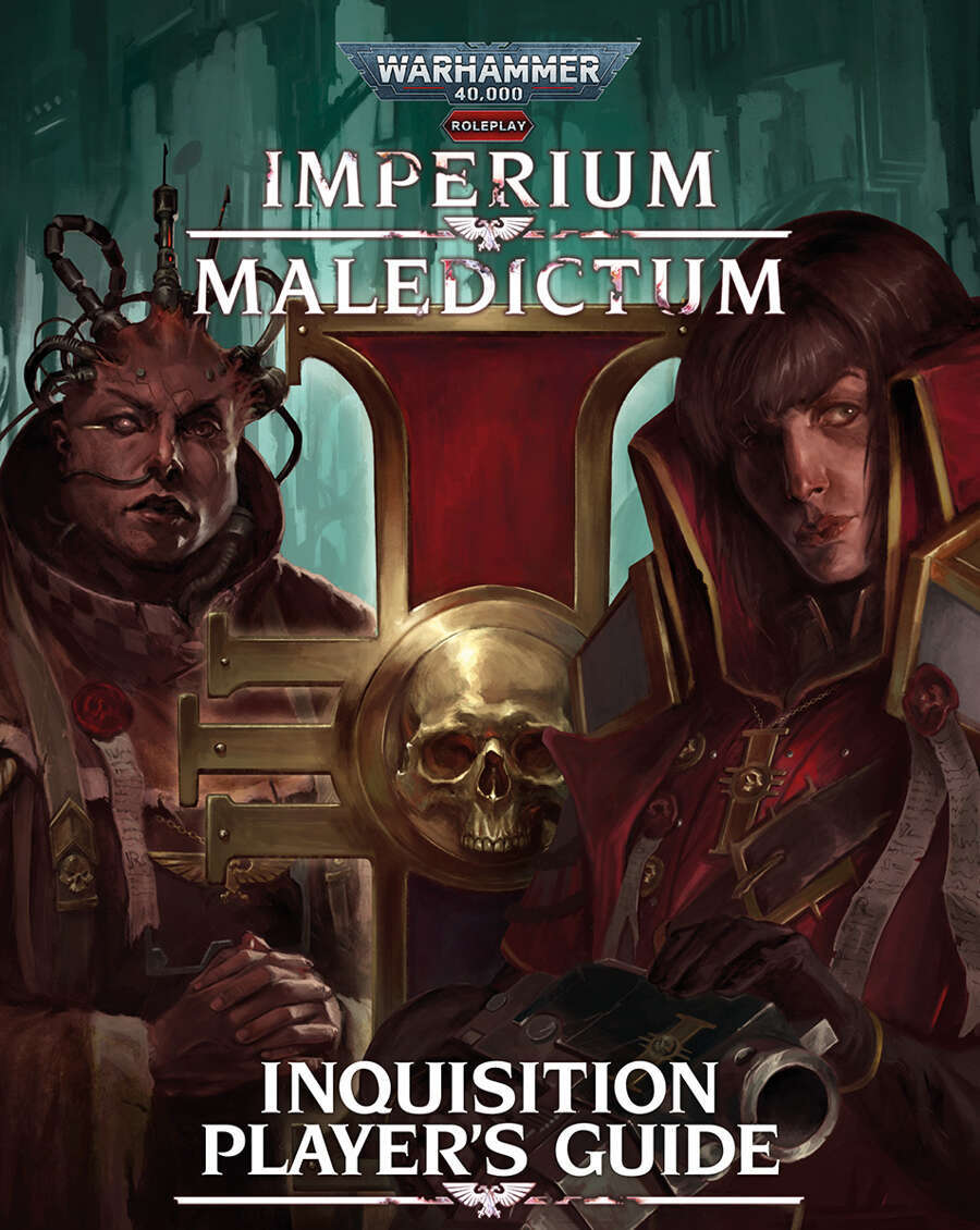 WARHAMMER 40K IMPERIUM MALEDICTUM INQUISITION PLAYER'S GUIDE Role Playing Cubicle Seven | Red Claw Gaming