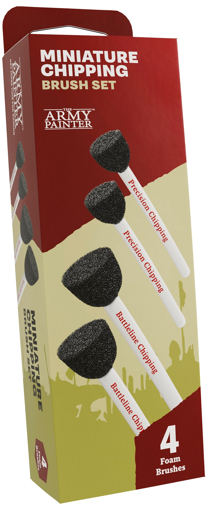 MINIATURE CHIPPING BRUSH SET Brush Army Painter | Red Claw Gaming