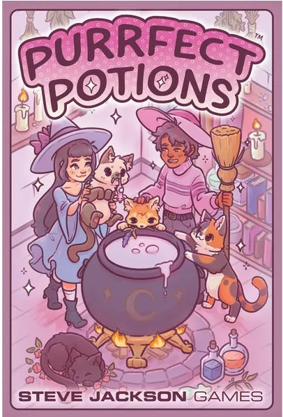 Purrfect Potions Board Games Steve Jackson | Red Claw Gaming