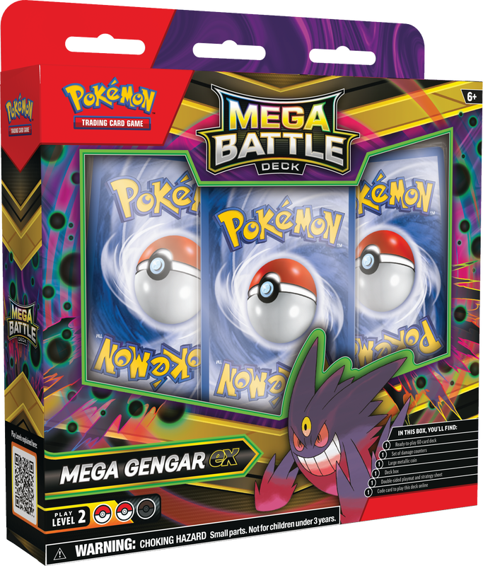 POKEMON MEGA BATTLE DECKS GENGAR EX/ DIANCIE EX Pokemon Nintendo | Red Claw Gaming