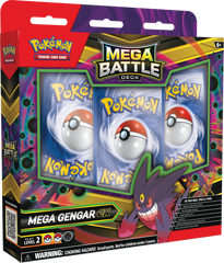 POKEMON MEGA BATTLE DECKS GENGAR EX/ DIANCIE EX Pokemon Nintendo | Red Claw Gaming
