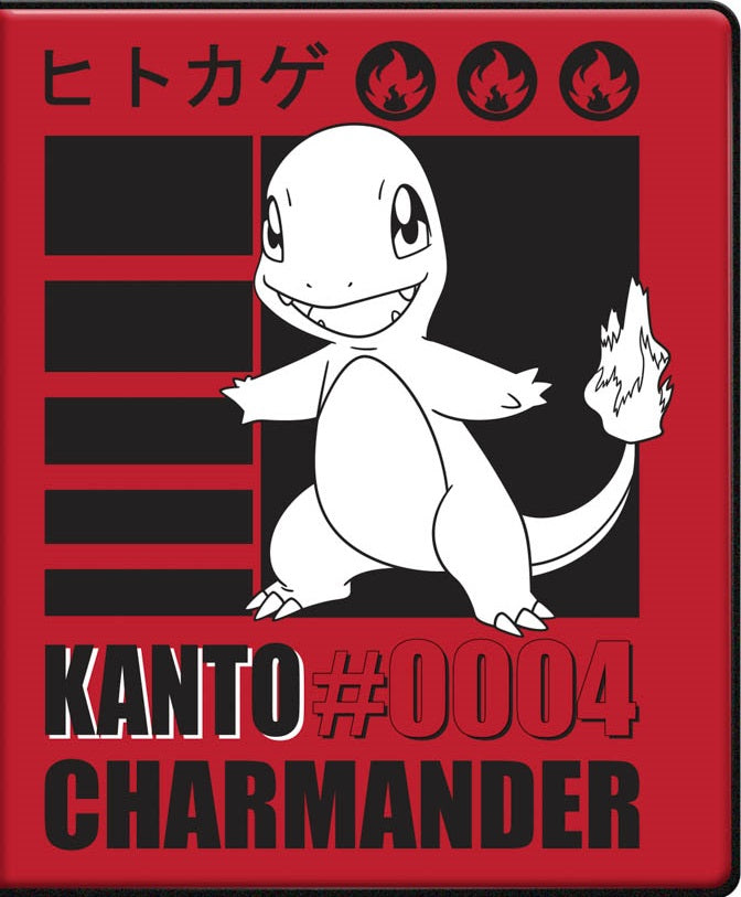 Charmander 4-Pocket Portfolio for Pokémon | Red Claw Gaming