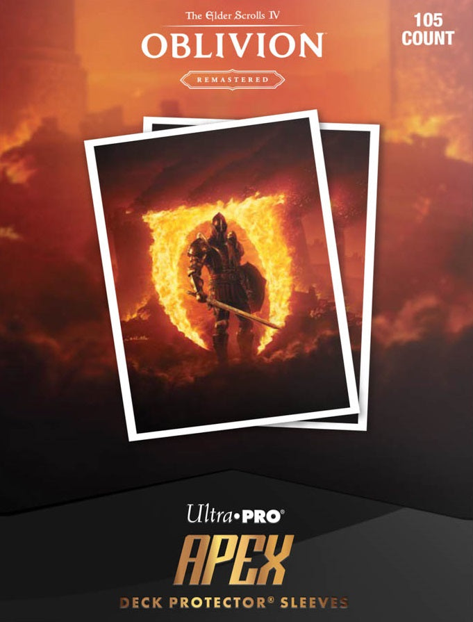 UP D-PRO APEX THE ELDER SCROLLS IV: OBLIVION REMASTERED 105CT Card Sleeves Ultra Pro | Red Claw Gaming