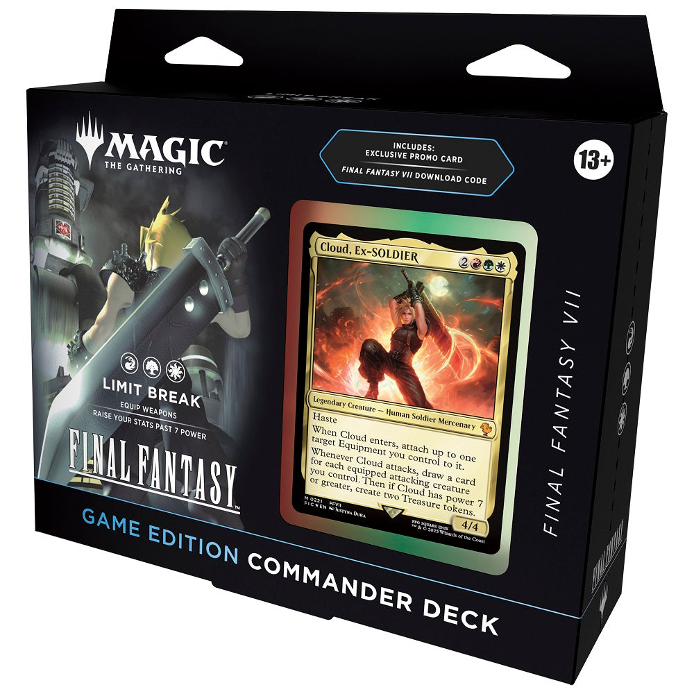 Magic: The Gathering Final Fantasy Video Game Commander Limit Break Sealed Magic the Gathering Wizards of the Coast (Sealed) | Red Claw Gaming