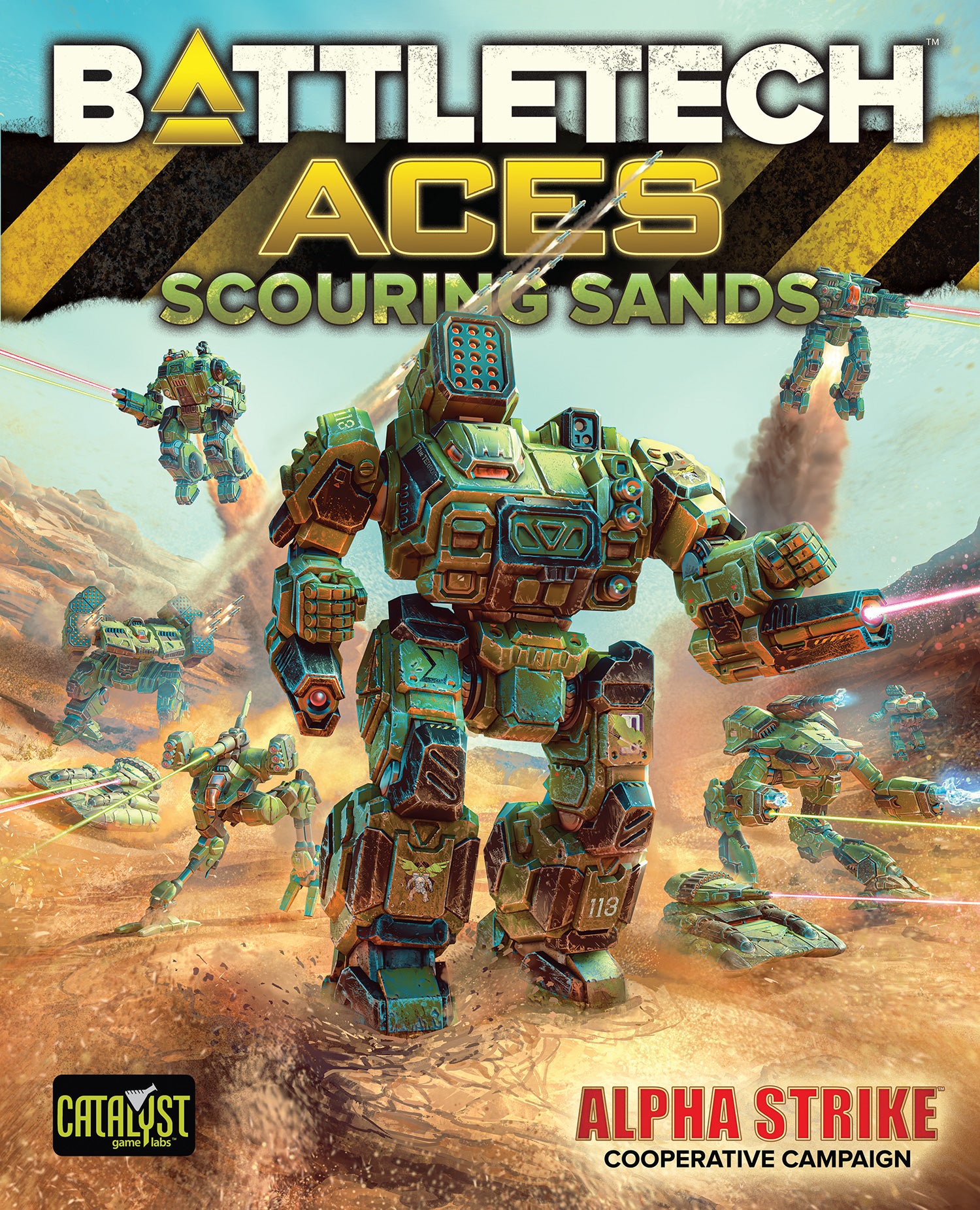 BATTLETECH ACES SCOURING SANDS | Red Claw Gaming