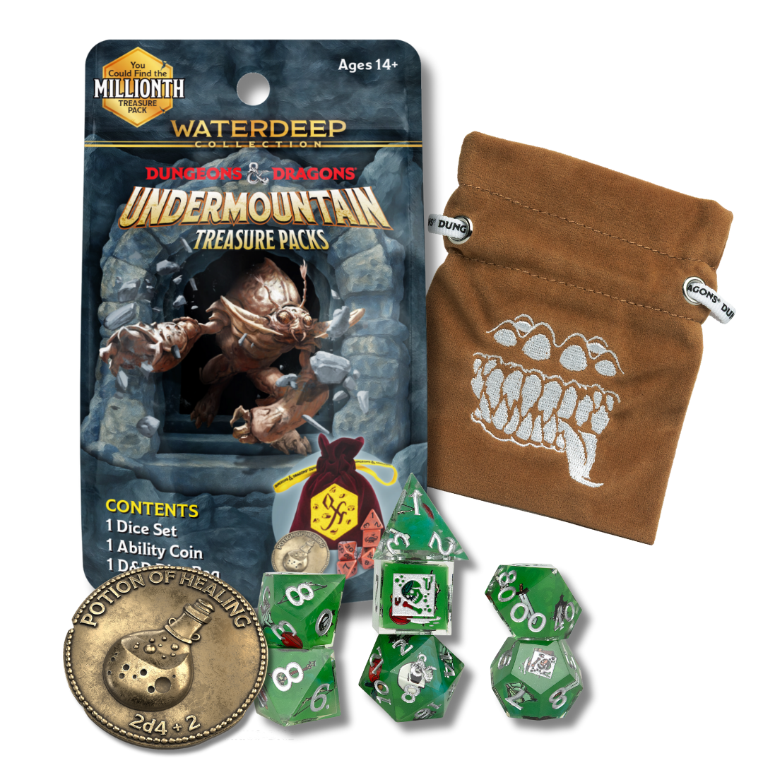 Dungeons & Dragons UNDERMOUNTAIN TREASURE PACK | Red Claw Gaming