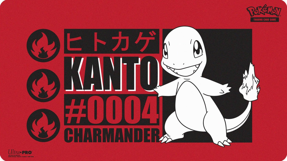 UP PLAYMAT POKEMON CHARMANDER 2025 Playmat Ultra Pro | Red Claw Gaming