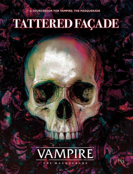 VAMPIRE: THE MASQUERADE 5TH ED RPG TATTERED FACADE SOURCEBOOK Role Playing Universal DIstribution | Red Claw Gaming