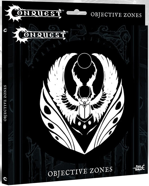 CONQUEST: OBJECTIVE ZONES WEAVER COURTS LOGO Miniatures Universal DIstribution | Red Claw Gaming