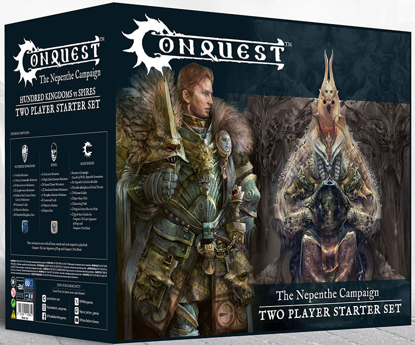 CONQUEST: TWO PLAYER DELUXE SET THE NEPENTHE CAMPAIGN Miniatures Universal DIstribution | Red Claw Gaming