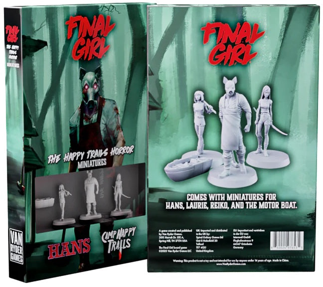 FINAL GIRL HAPPY TRAILS HORROR MINIATURES Board Games Van Ryder Games | Red Claw Gaming