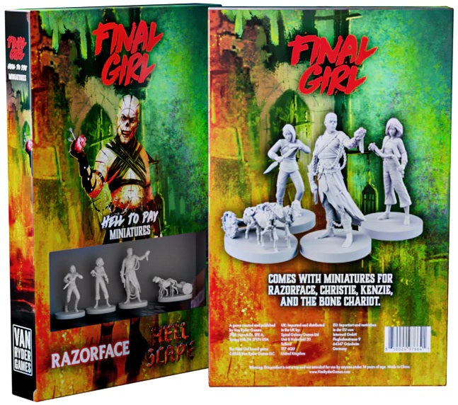 FINAL GIRL HELL TO PAY MINIATURES Board Games Van Ryder Games | Red Claw Gaming