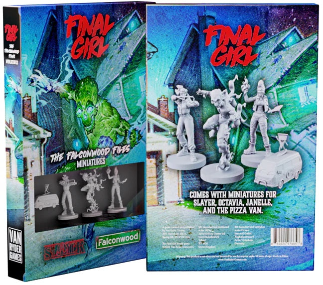 FINAL GIRL THE FALCONWOOD FILES MINIATURES Board Games Van Ryder Games | Red Claw Gaming