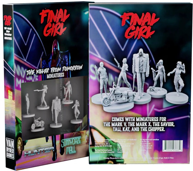 FINAL GIRL THE KILLER FROM TOMORROW MINIATURES Board Games Van Ryder Games | Red Claw Gaming