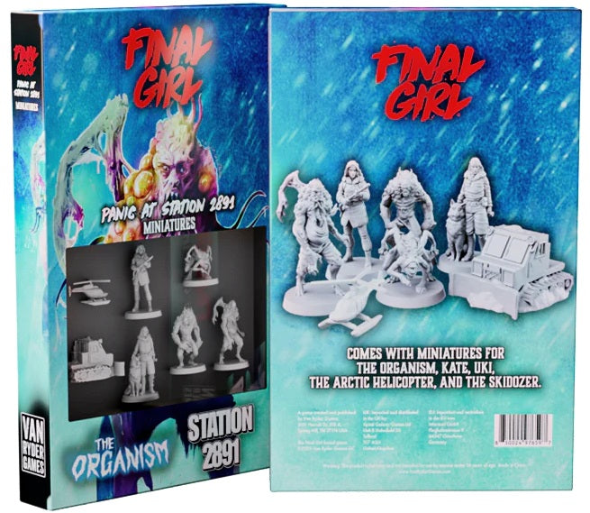 FINAL GIRL PANIC AT STATION 2891 MINIATURES Board Games Van Ryder Games | Red Claw Gaming