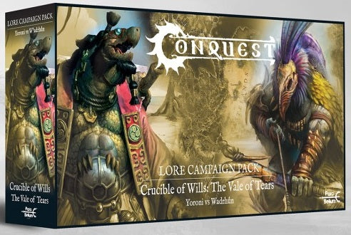 CONQUEST: LORE CAMPAIGN PACK CRUCIBLE OF WILLS: THE VALE OF TEARS Miniatures Universal DIstribution | Red Claw Gaming