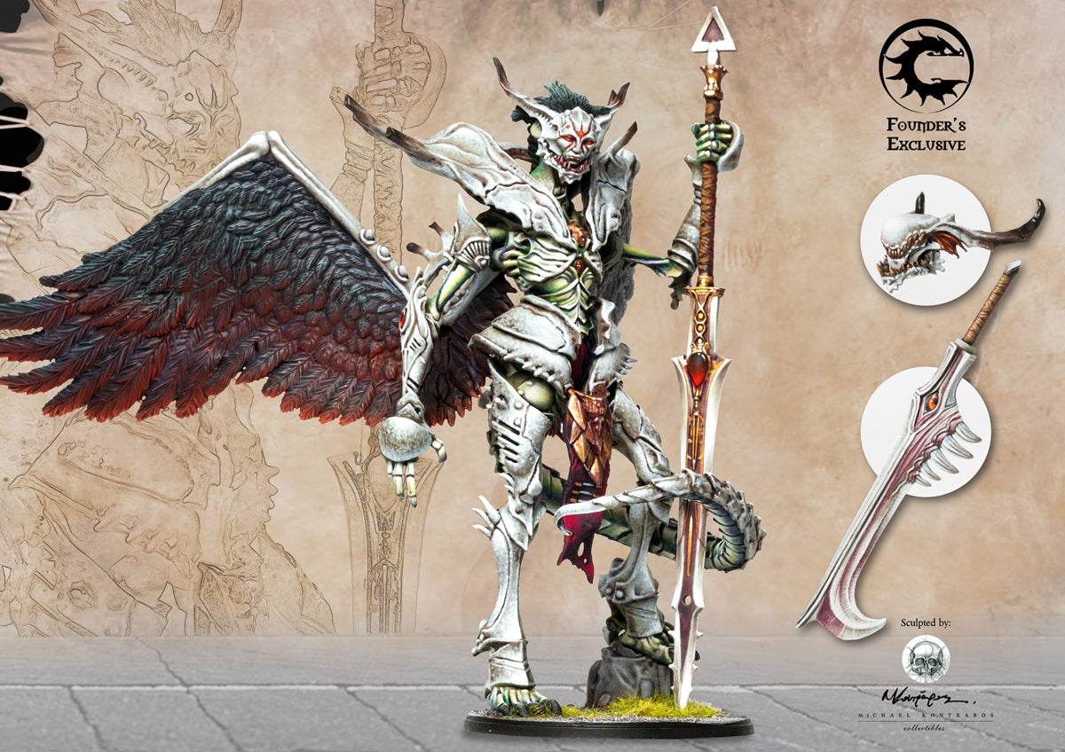 CONQUEST: SPIRES FOUNDER'S EXCLUSIVE HUBRIS Miniatures Universal DIstribution | Red Claw Gaming